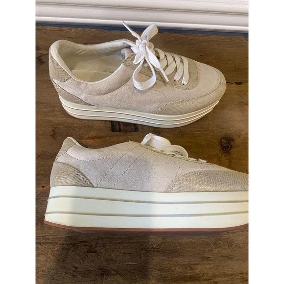 Zara Basic Collection Platform Sneakers Size 39